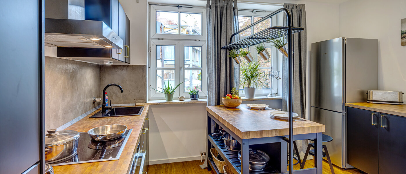 квартира München Thalkirchen 01 кухня 13192