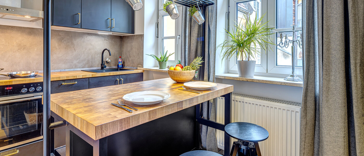 квартира München Thalkirchen 03 кухня 13192