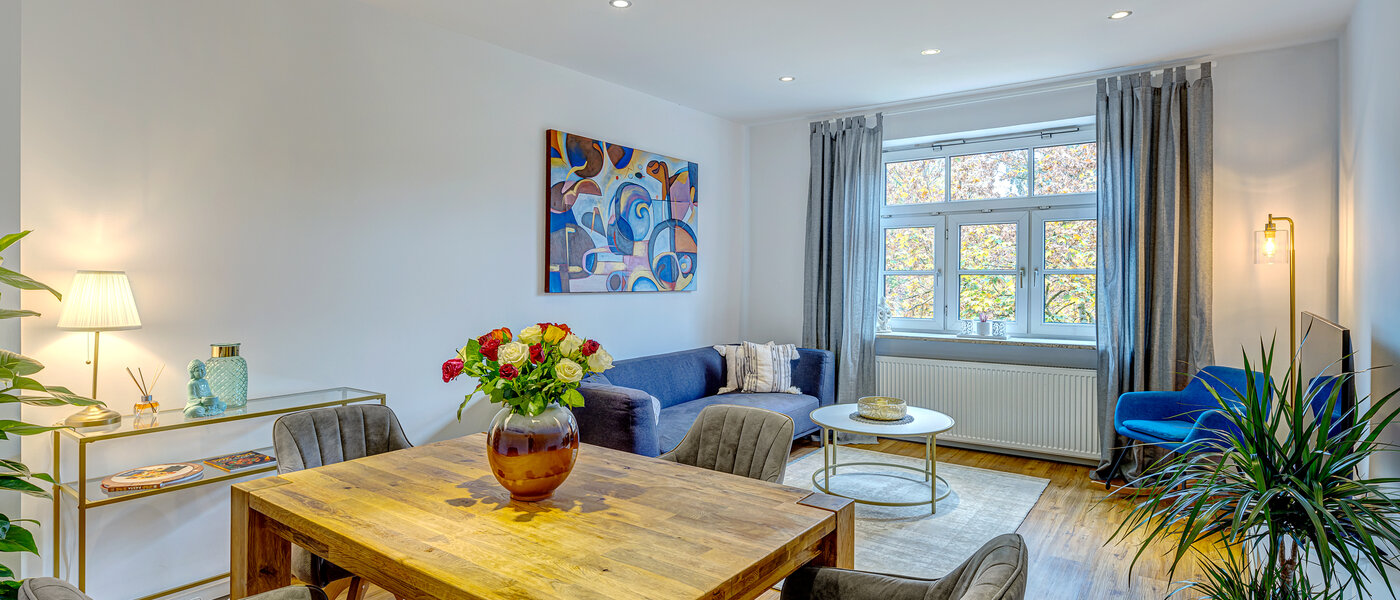 квартира München Thalkirchen 01 гостиная 13192