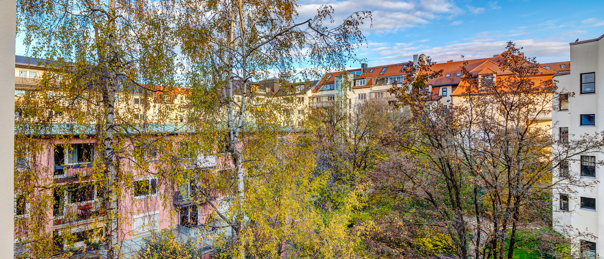 квартира München Neuhausen 02 вид из окна 13199