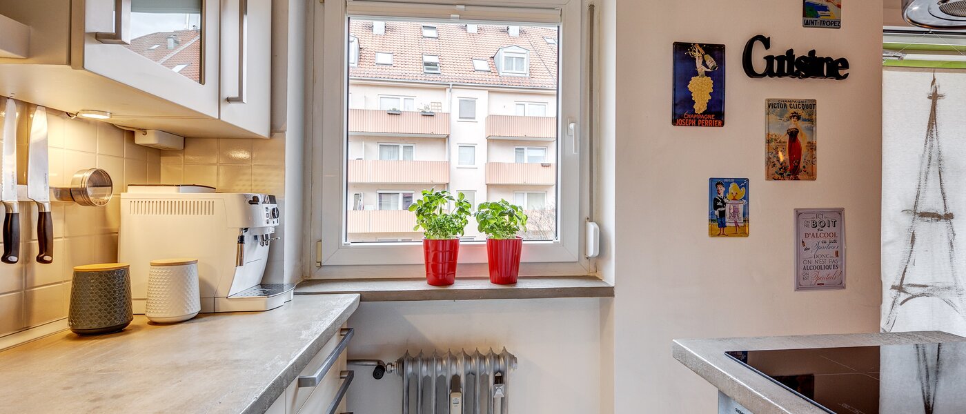 квартира München Untergiesing 02 кухня 13217