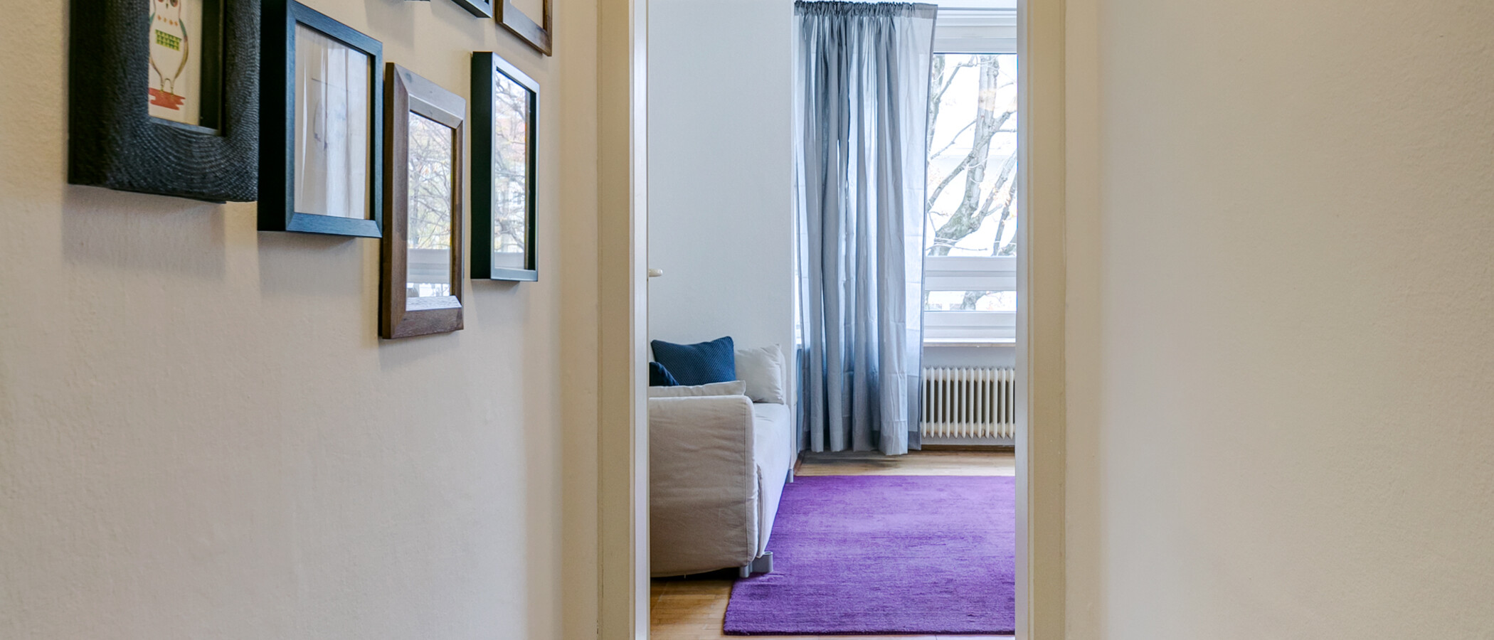 квартира München Schwabing-West (rund um den Hohenzollernplatz) 01 коридор 1322