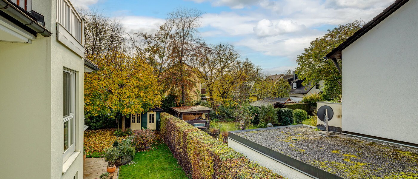 квартира München Trudering 01 вид из окна 13220