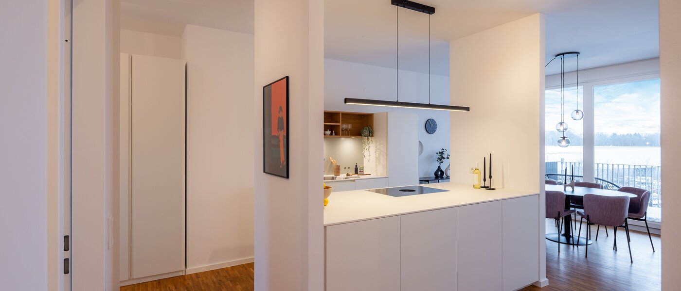 квартира München Schwabing-West 01 кухня 13221