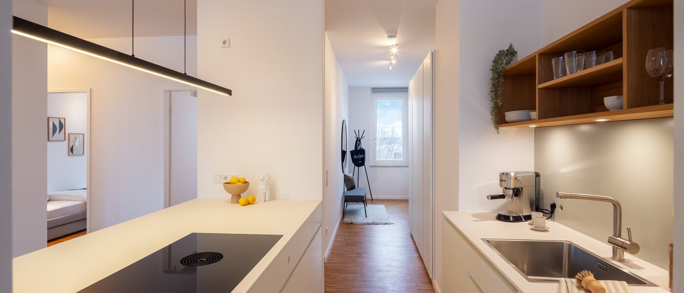 квартира München Schwabing-West 03 кухня 13221