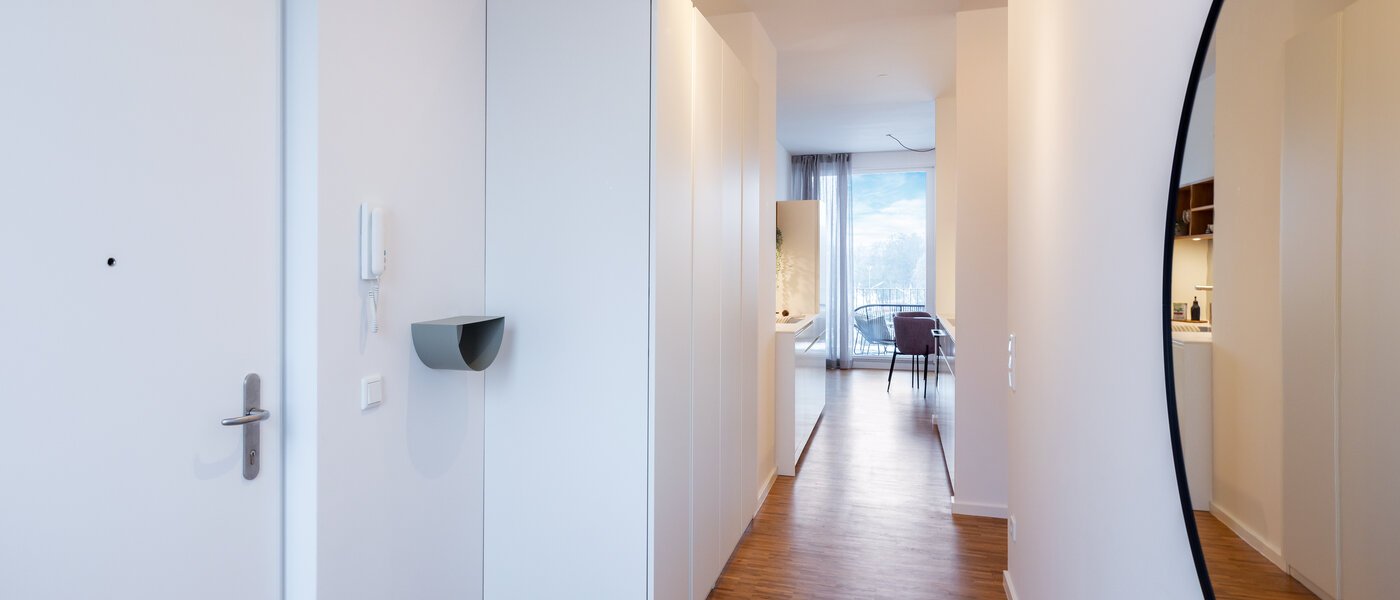 квартира München Schwabing-West 03 коридор 13221