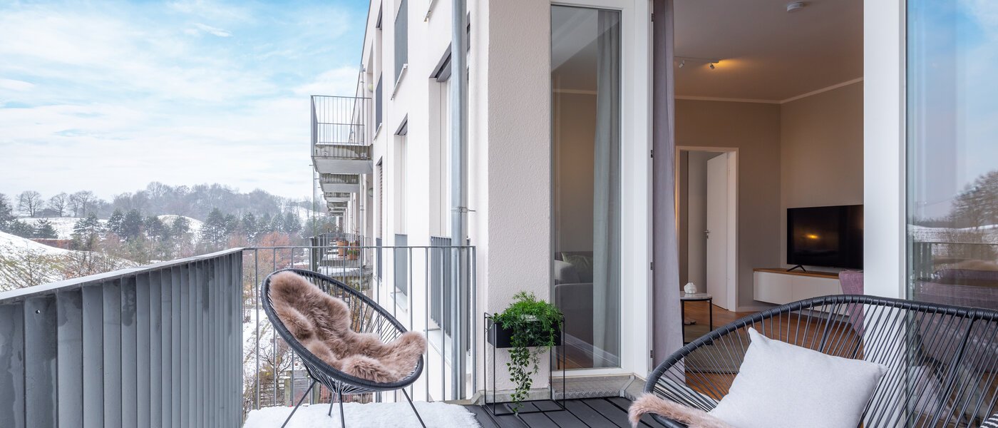 квартира München Schwabing-West 02 балкон 13221