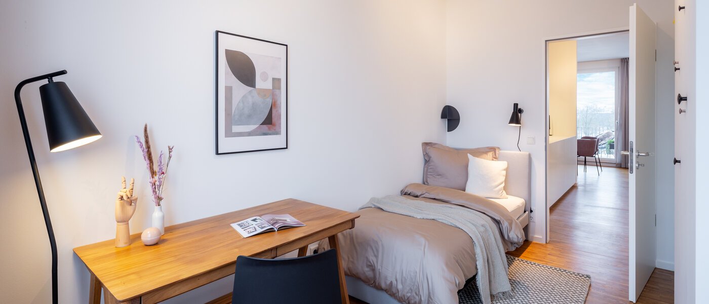 квартира München Schwabing-West 04 2-я спальная комната 13221