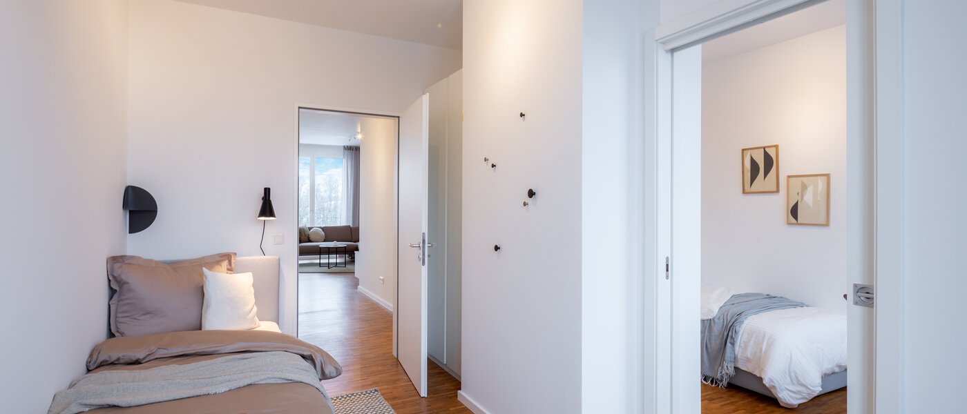 квартира München Schwabing-West 05 2-я спальная комната 13221