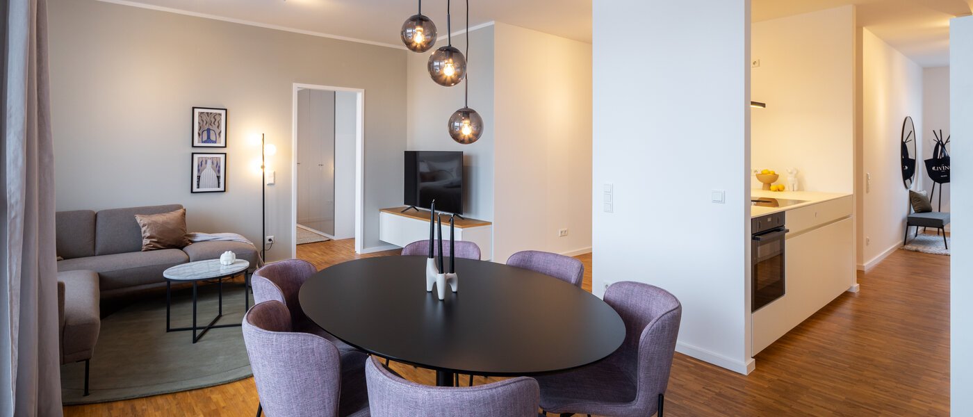 квартира München Schwabing-West 03 жилое пространство 13221