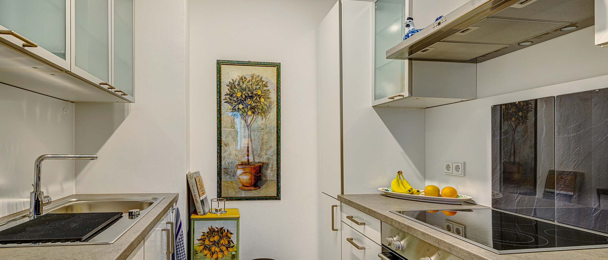 квартира München Neuhausen 01 кухня 13222