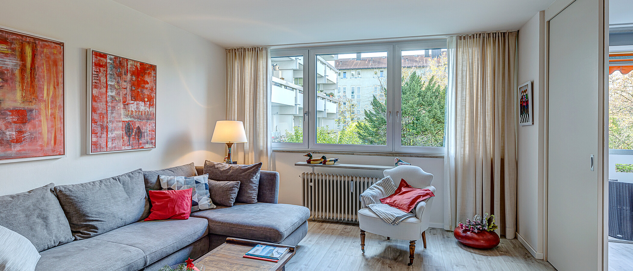 квартира München Neuhausen 02 жилое пространство 13222