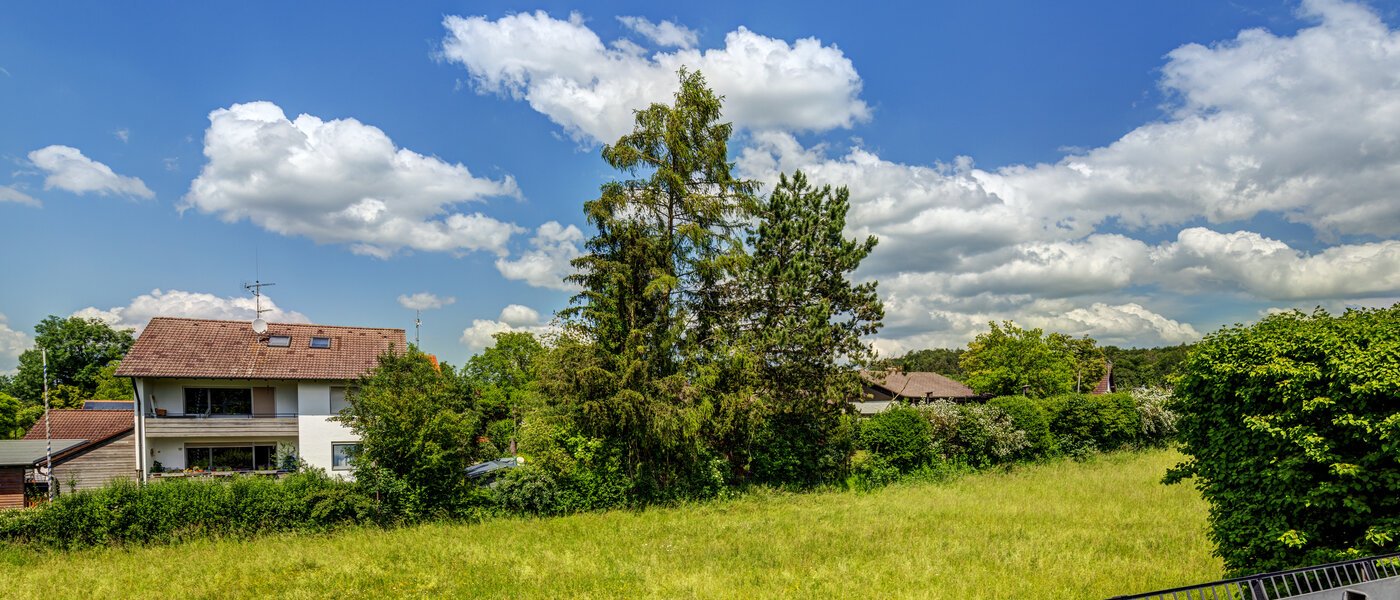 мансардная квартира Inning am Ammersee 05 вид из окна 13224