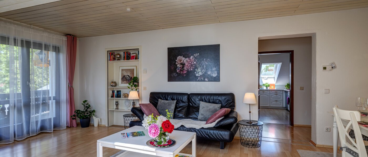 мансардная квартира Inning am Ammersee 04 жилое пространство 13224