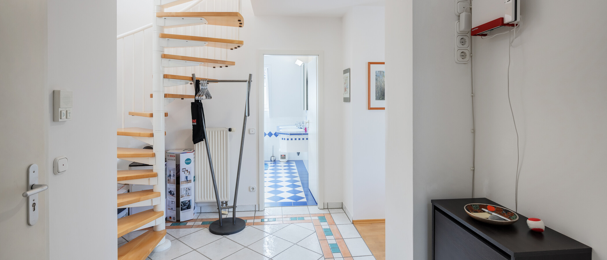 мансардная квартира München Laim 01 коридор 13229