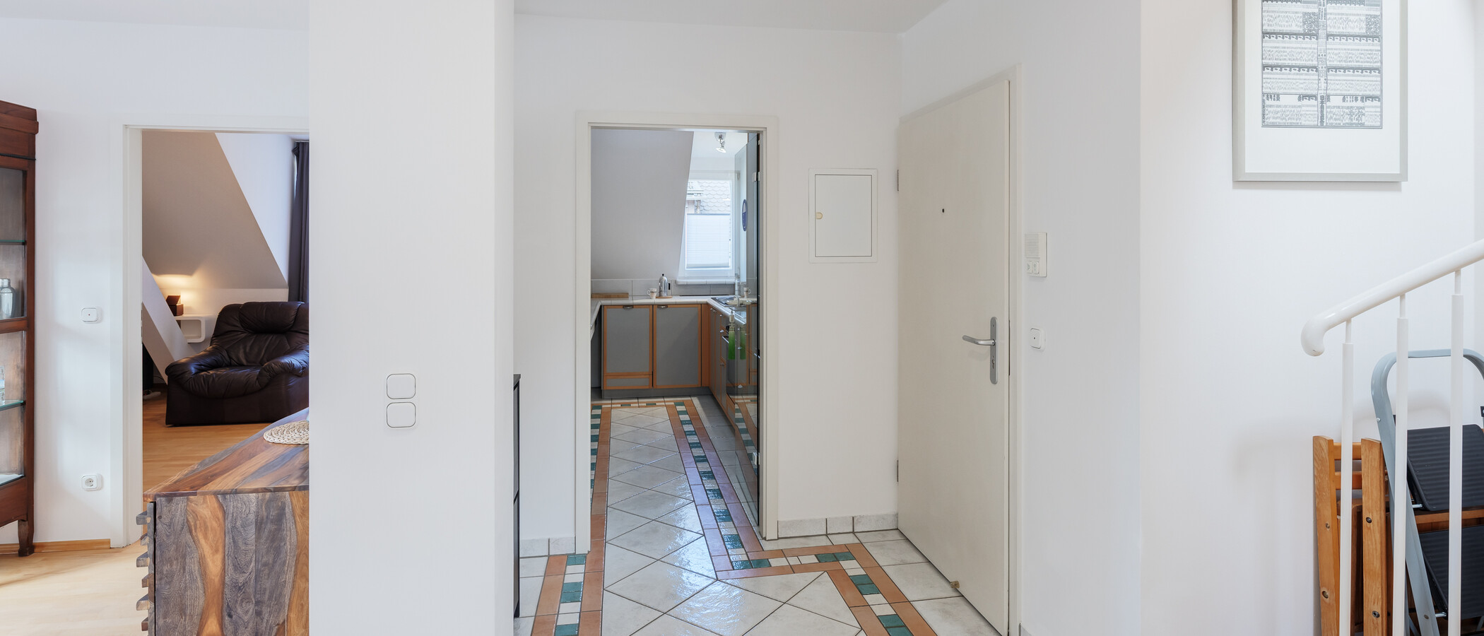 мансардная квартира München Laim 03 коридор 13229