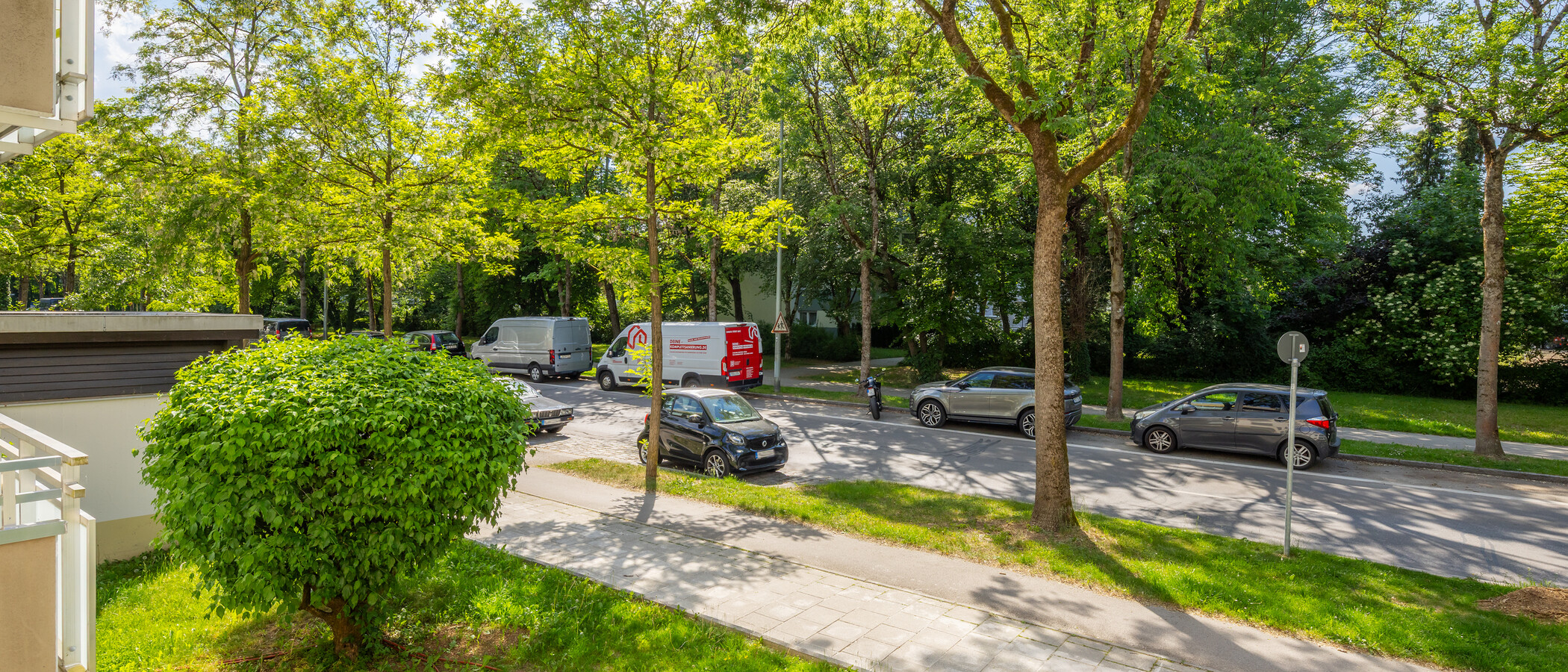 квартира München Solln 01 вид из окна 13230