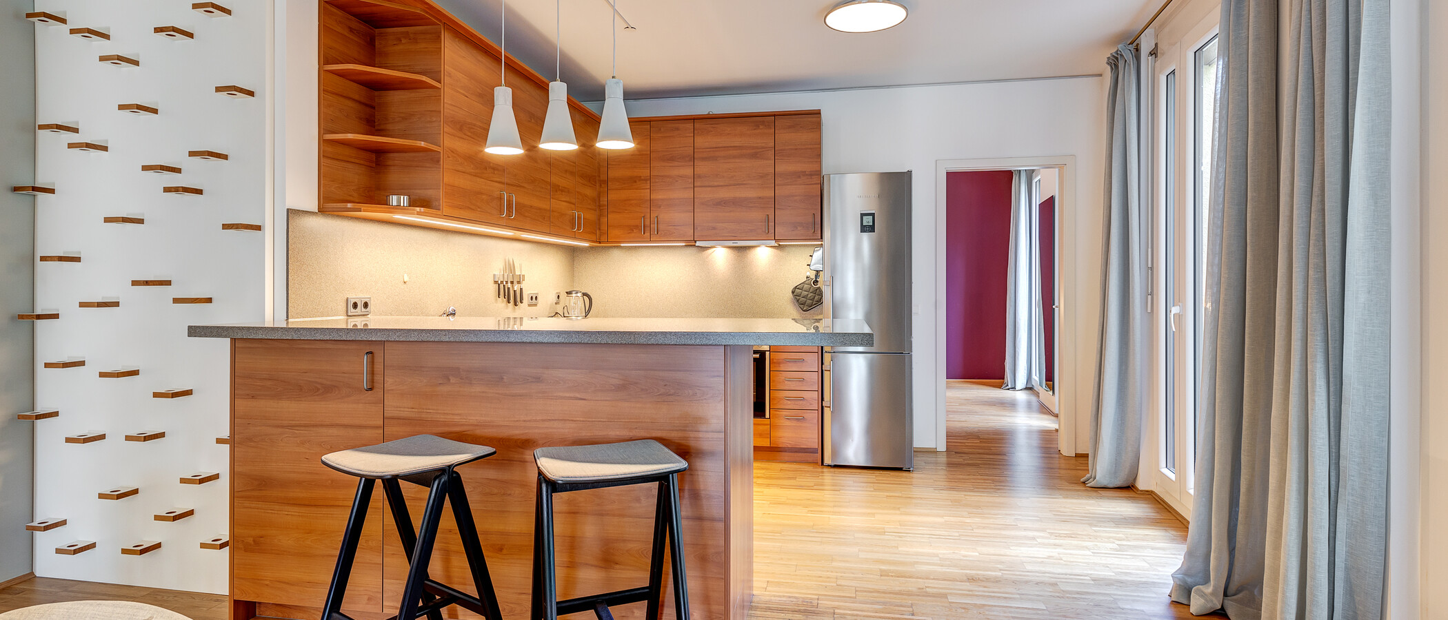 квартира München Schwabing-West 01 кухня 13231