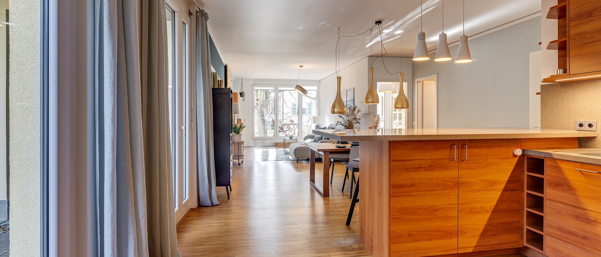 квартира München Schwabing-West 03 кухня 13231