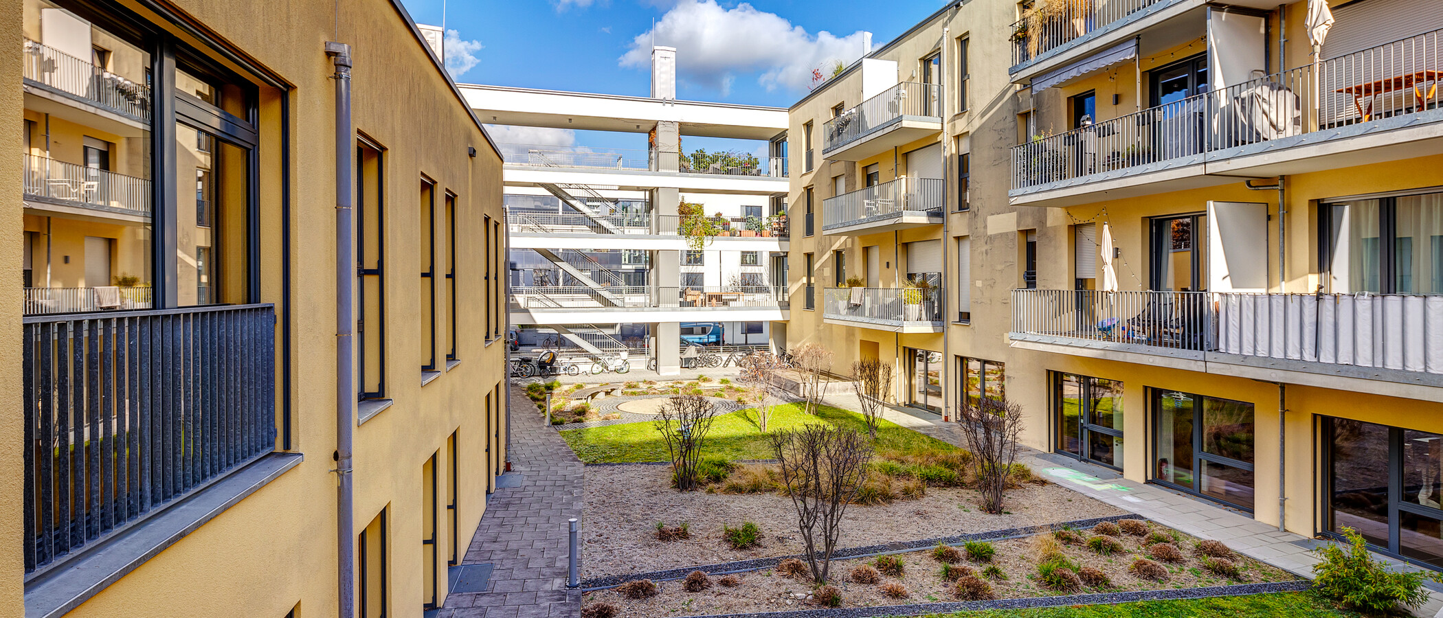 квартира München Schwabing-West 03 вид из окна 13231