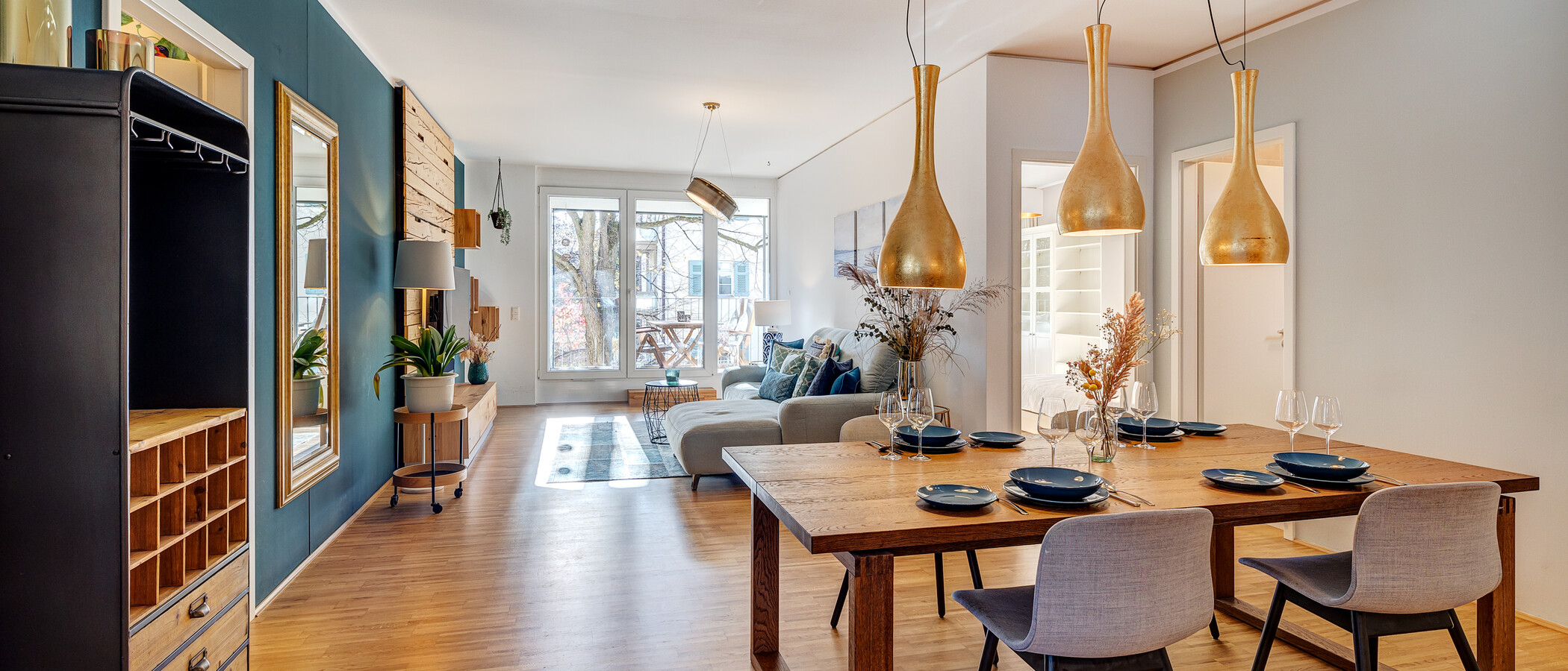 квартира München Schwabing-West 01 жилое пространство 13231