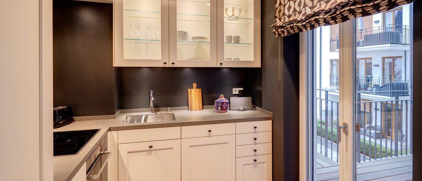 квартира München Maxvorstadt - Westen 02 кухня 13240