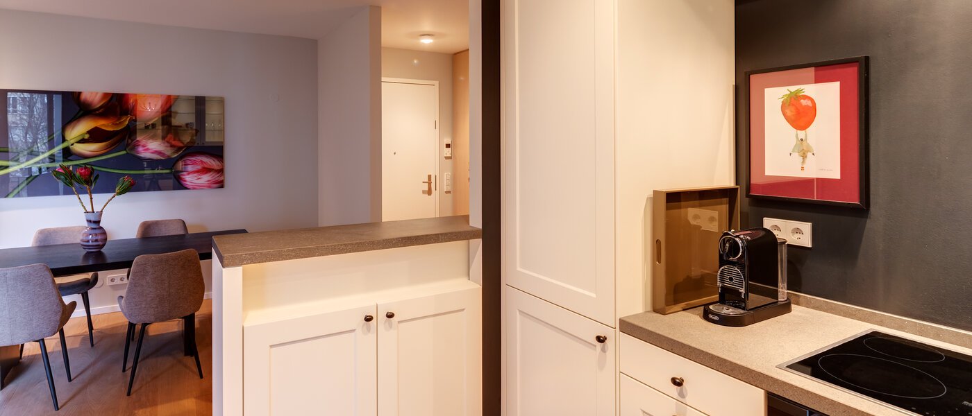 квартира München Maxvorstadt - Westen 03 кухня 13240