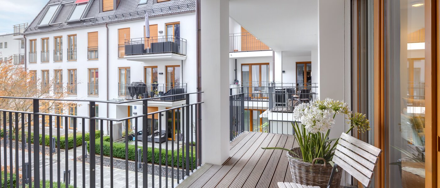 квартира München Maxvorstadt - Westen 01 балкон 13240