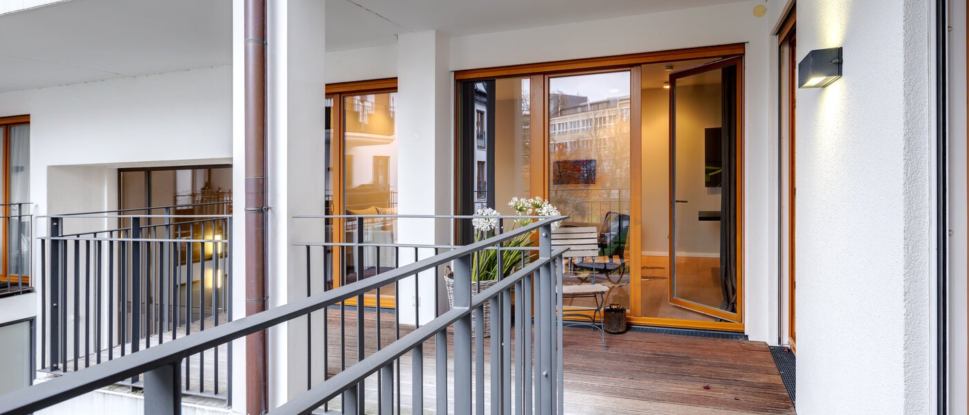 квартира München Maxvorstadt - Westen 02 балкон 13240