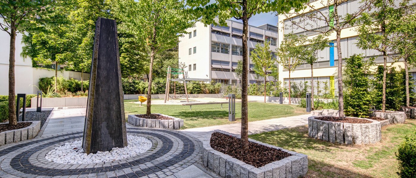 квартира München Maxvorstadt - Westen 02 внутренний двор  13240