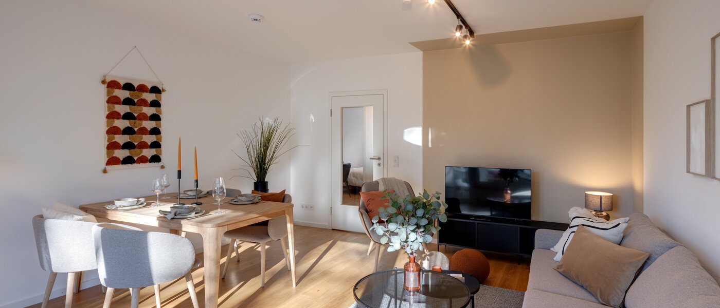 квартира München Maxvorstadt - Westen 04 жилое пространство 13243