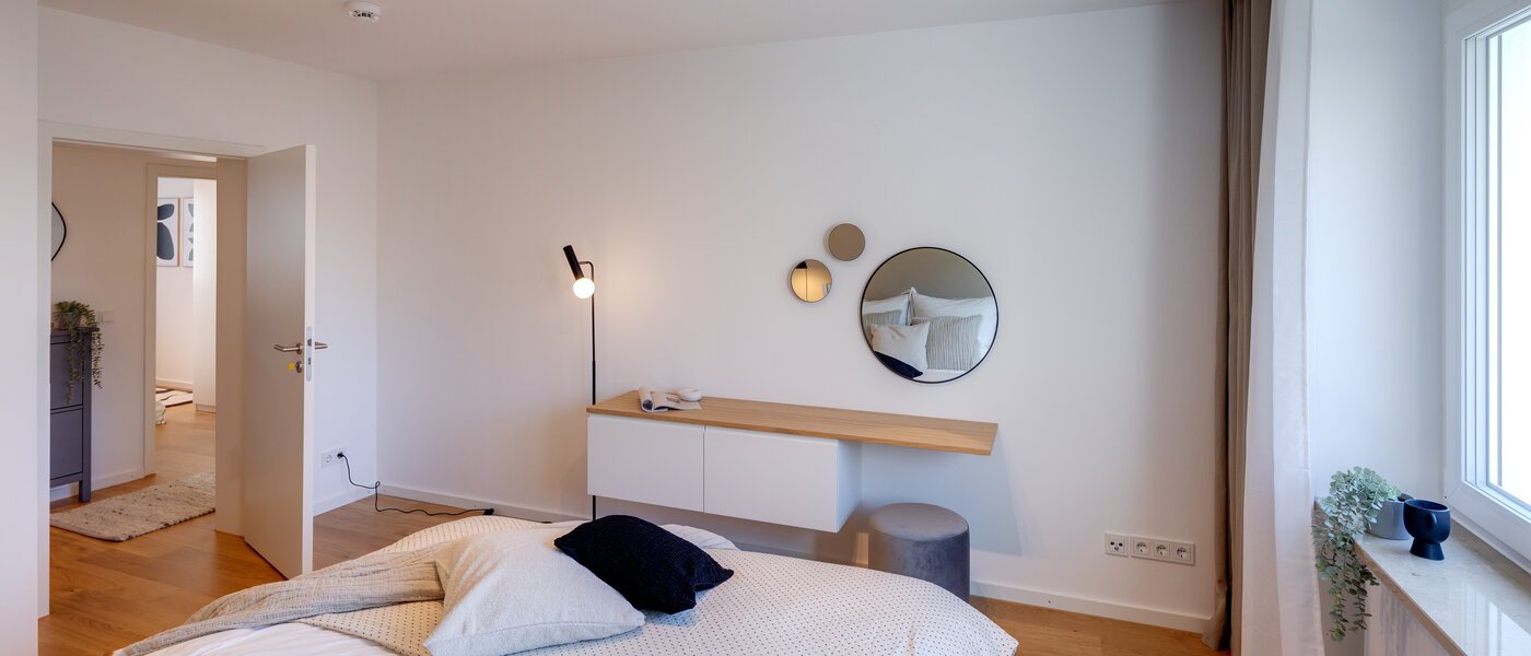 квартира München Maxvorstadt - Westen 05 1-я спальная комната 13243