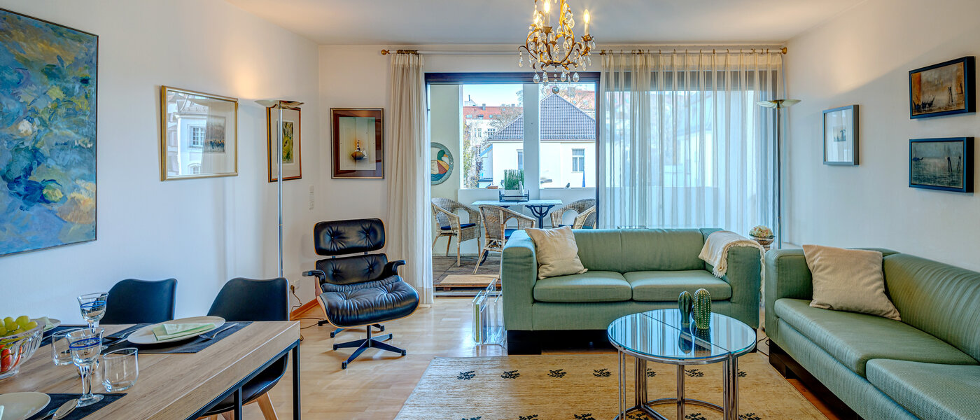 квартира München Altbogenhausen 01 жилое пространство 13244