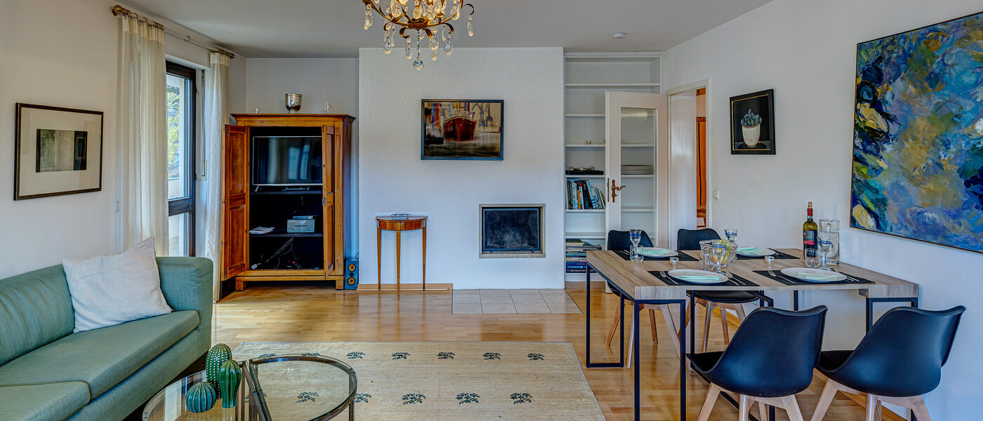 квартира München Altbogenhausen 03 жилое пространство 13244