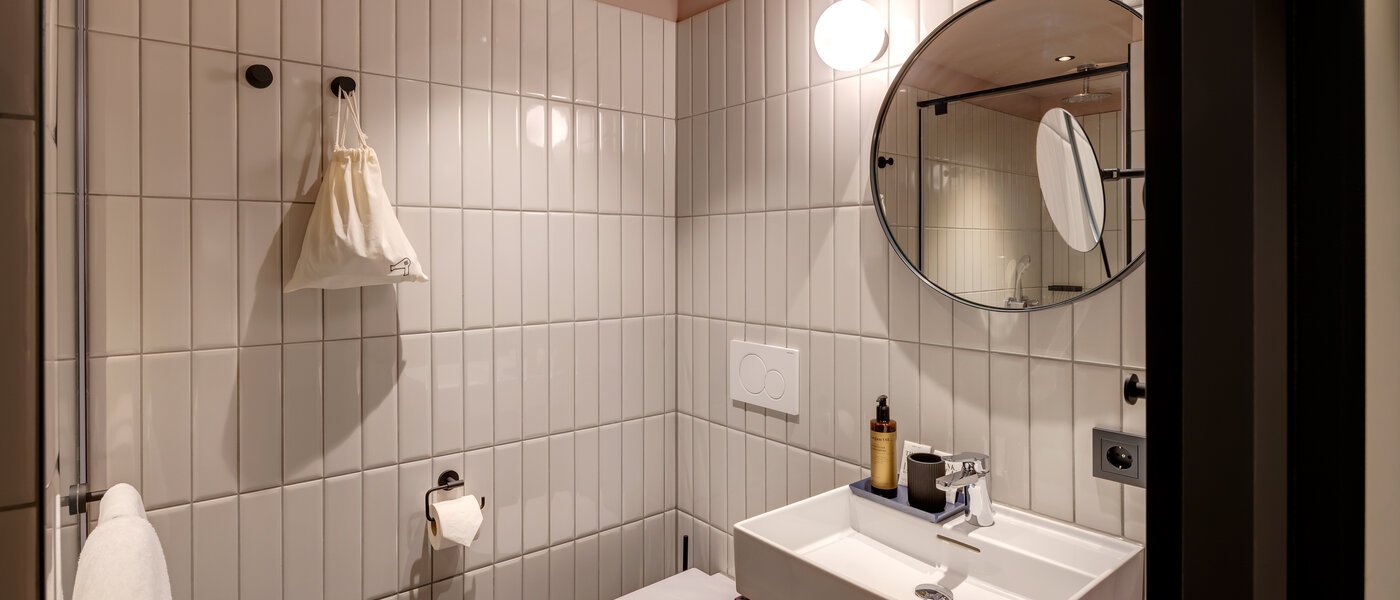 квартира München Neuperlach 01 ванная комната 13247