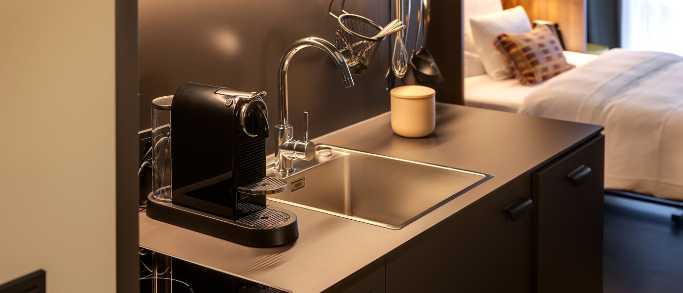 квартира München Neuperlach 01 кухня 13248