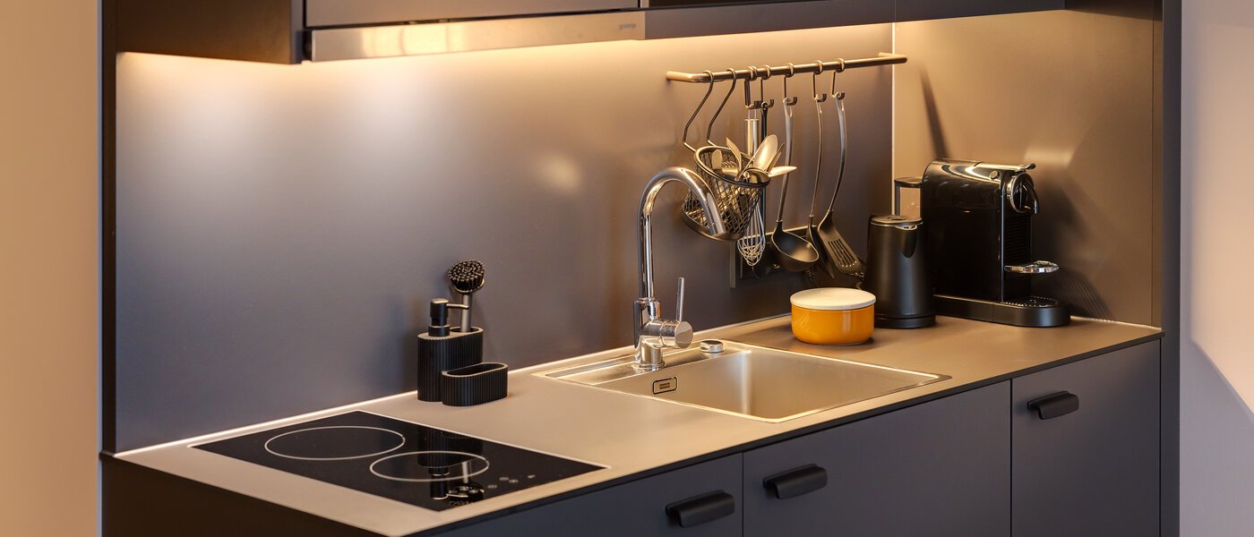 квартира München Neuperlach 01 кухня 13251