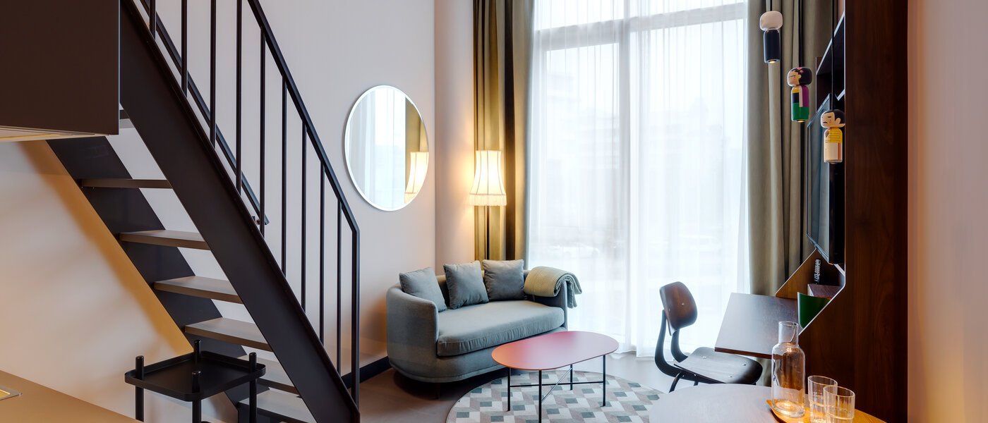 двухэтажная квартира München Neuperlach 02 жилое пространство 13252