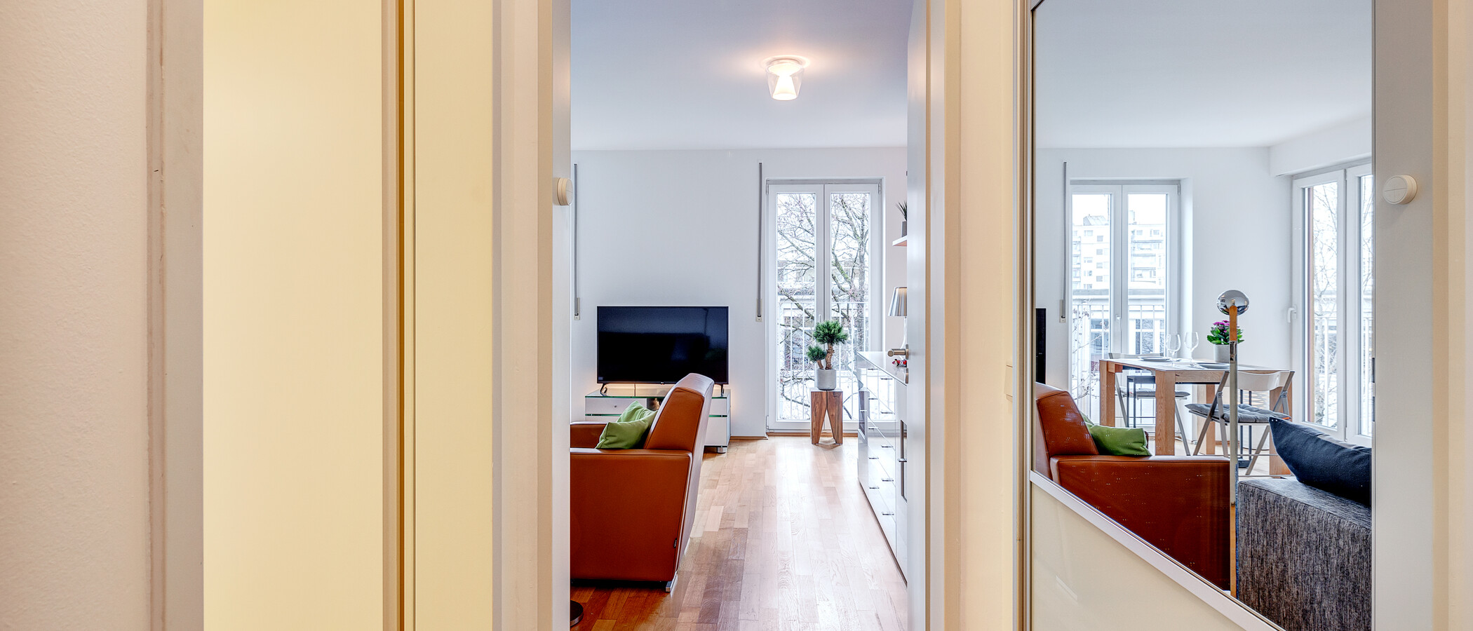 квартира München Schwabing-West 01 коридор 13262