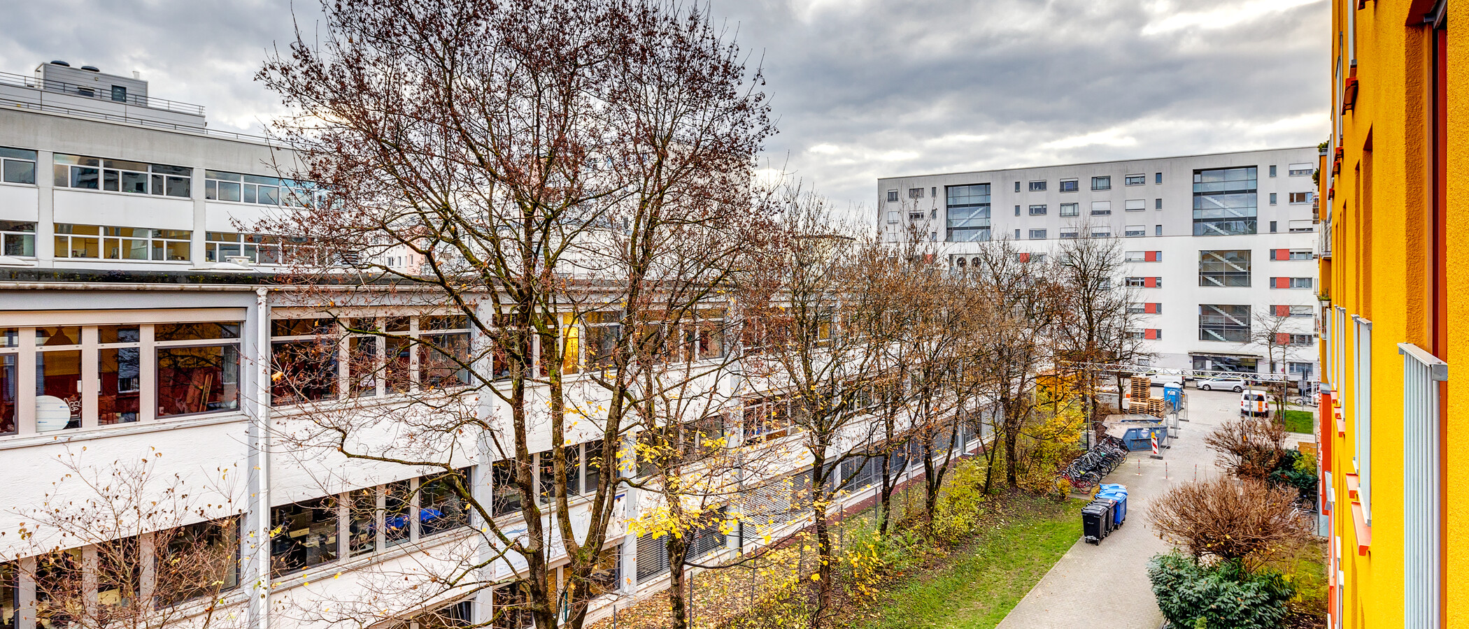 квартира München Schwabing-West 03 вид из окна 13262
