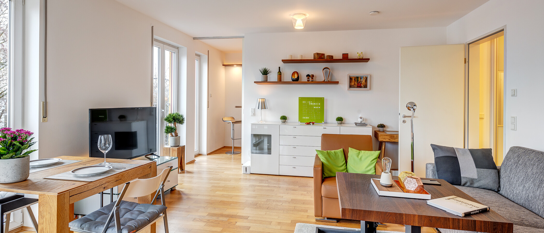 квартира München Schwabing-West 05 жилое пространство 13262