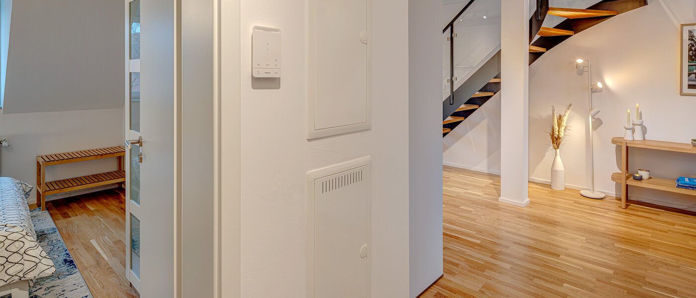 двухэтажная квартира München Giesing 03 коридор 13263