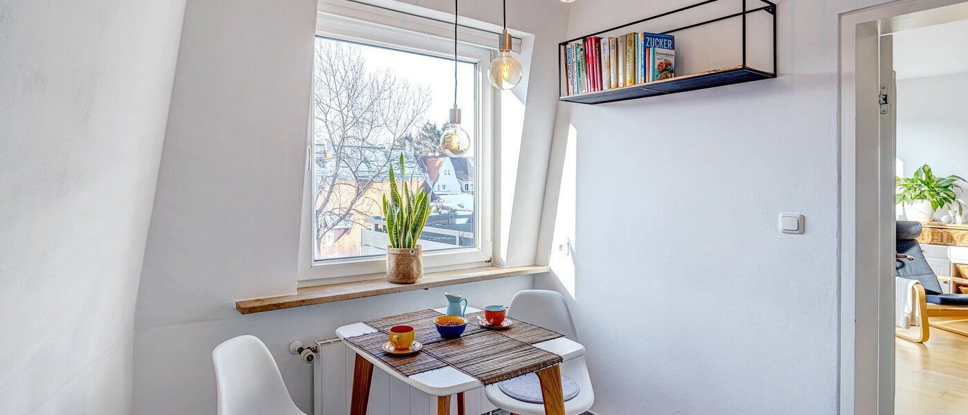 квартира München Nymphenburg 02 кухня 13273