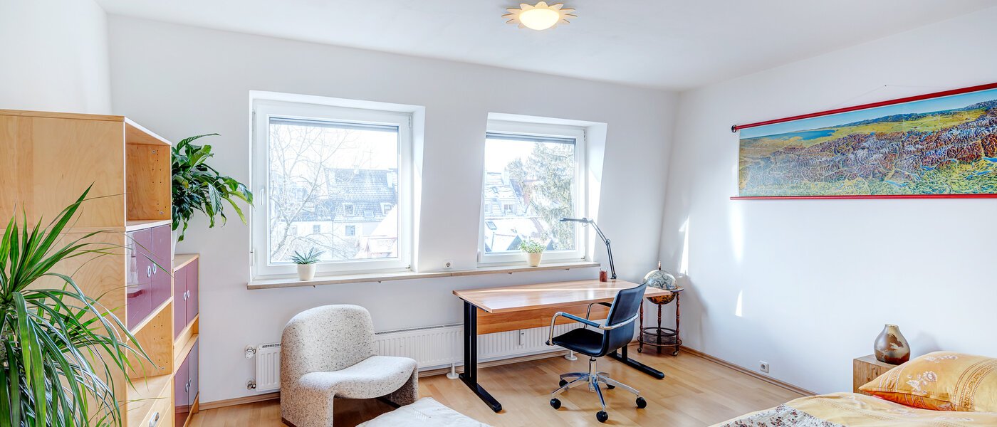 квартира München Nymphenburg 01 2-я спальная комната 13273