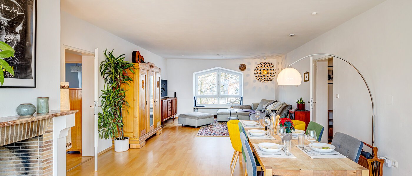 квартира München Nymphenburg 04 жилое пространство 13273