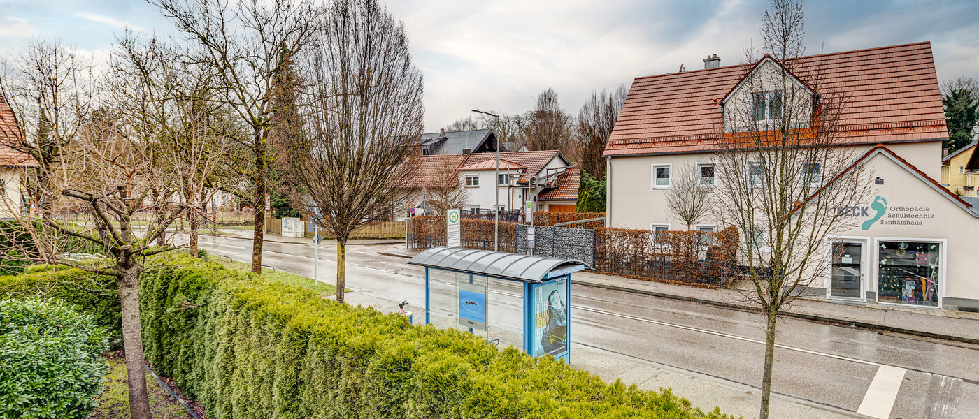 квартира München Oberföhring 01 вид из окна 13285