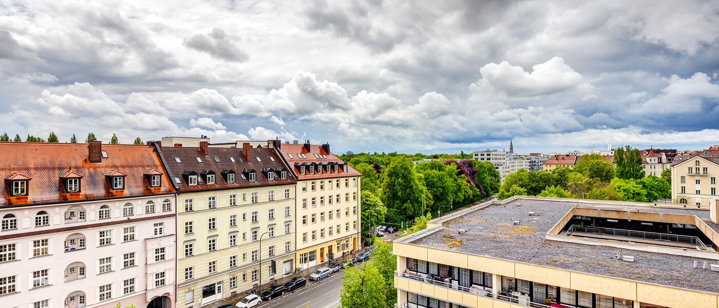 квартира München Au-Haidhausen 02 вид из окна 13287