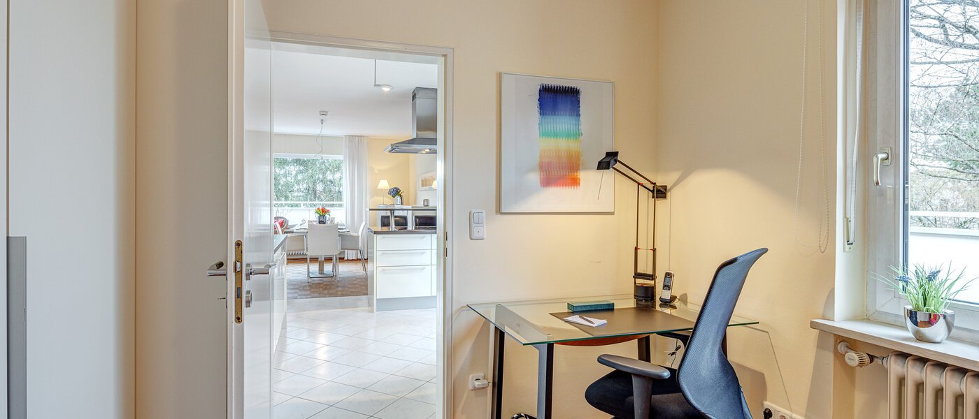 мансардная квартира München Moosach 03 бюро / гостиная 13292