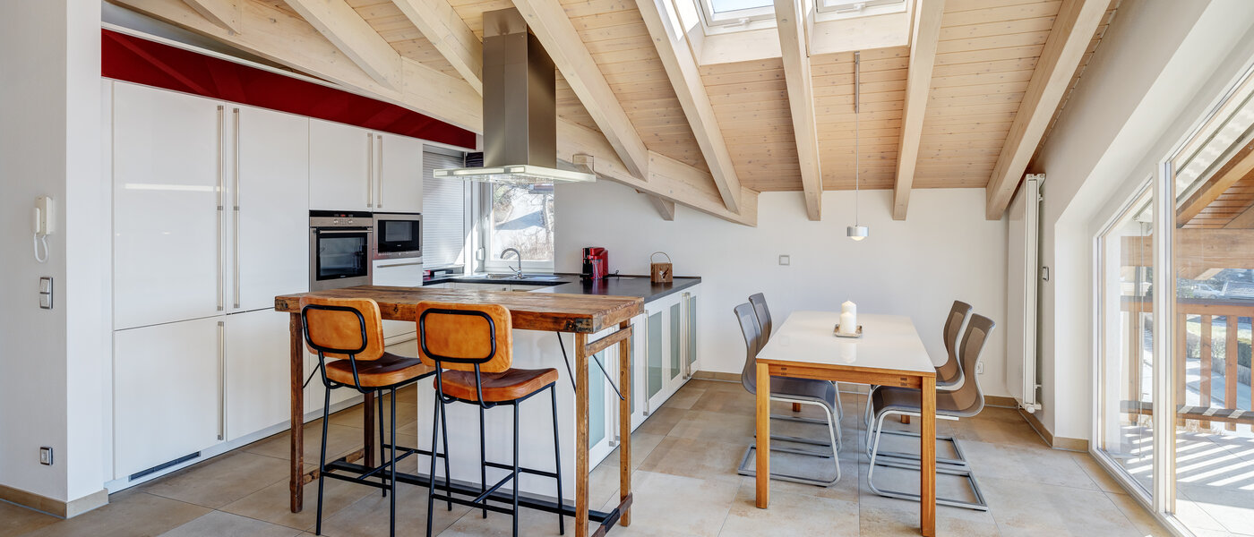 мансардная квартира Tegernsee 01 кухня 13299