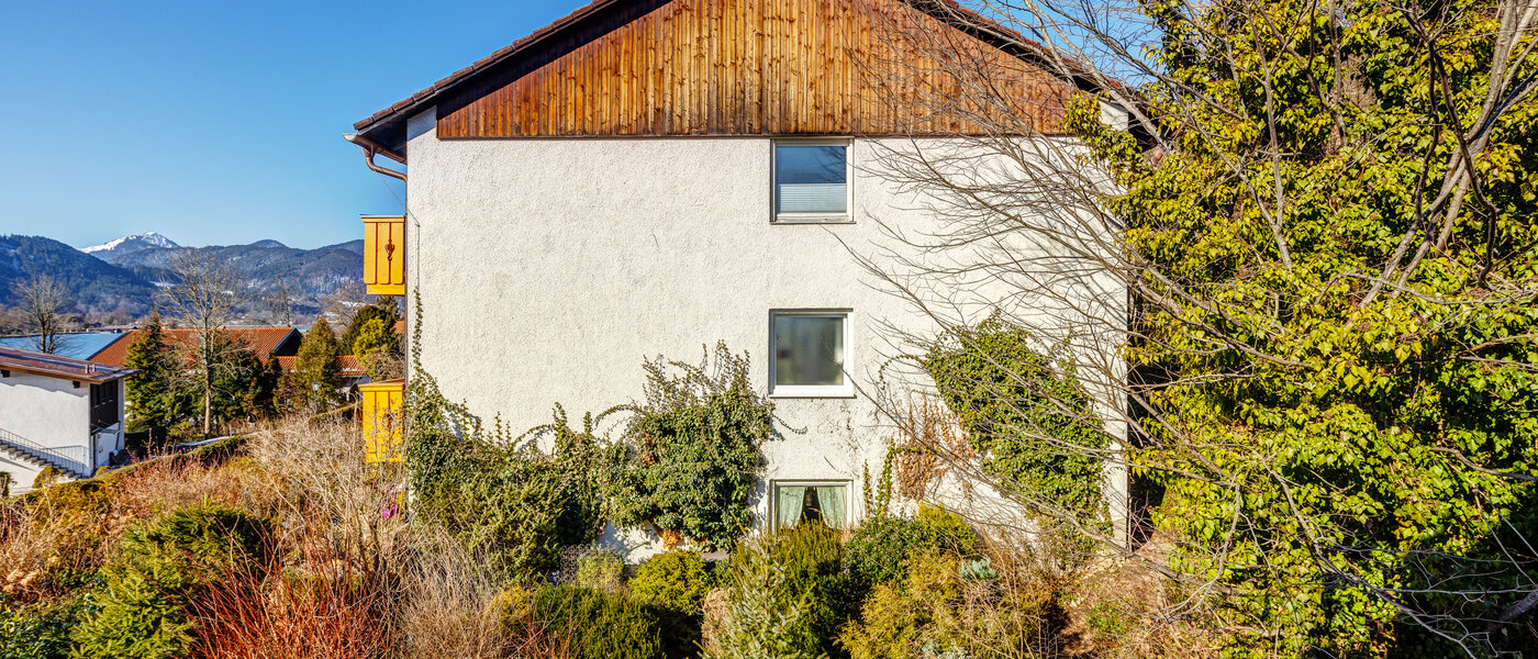 мансардная квартира Tegernsee 03 вид из окна 13299